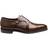 Loake Cannon Monkstrap Dark Brown Burnished Calf - Marron