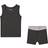 Minymo Bamboo Underklädesset - Dark Grey Melange (4721260125)
