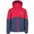 Trespass Kid's Dexterous Waterproof Jacket - Red/Navy