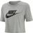 Nike Sportswear Essential Crop Camiseta De Manga Corta Mujeres - Gris