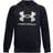 Under Armour Felpa con Cappuccio Bambino Fleece Rival Big Logo - Nero