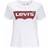 Levi's Tee-shirt col rond sérigraphié en coton - Beige
