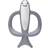 Matchstick Monkey Shreddy Shark Teether