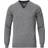 J.Lindeberg Lymann True Merino Sweater - Grey/Grey Melange