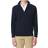 Polo Ralph Lauren Textured Half-Zip Knitted Sweater - Navy Heather