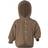 ENGEL Natur Fleece Cardigan with Hood - Walnut Melange (575520 -075)