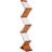 DSI Wooden Brochure Holder Zig Zag 5xA4