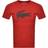 Lacoste Sport 3D Print Crocodile Breathable Jersey T-shirt - Red/Navy Blue