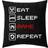 My Room Cushion with Gamerprint Eat + Sleep 30x6cm