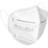 Fold Flat Disposable Respirators FFP2 Face Mask 20-pack