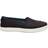 Toms Avlon Slip-On Shoenen - Black Coated Canvas