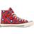 Converse Paisley Prints Chuck 70 High Top - Habanero Red/Egret/Rush Blue