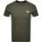 Alpha Industries Maglietta Basic T Small Logo Uomo T-Shirt - Dark Olive