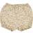 Wheat Pleats Nappy Pants - Eggshell Flowers (5040d-280-3130)