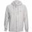 Calvin Klein Lounge Full Zip Hoodie - Grey Heather