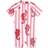 Småfolk UV50 UV Suit Short SL Seahorses - Sea Pink (11-9941)