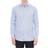 Eton Houndstooth Fine Twill Shirt - Light Blue