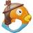 Nerf Fortnite Fishstick Vandpistol