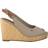 Tommy Hilfiger Iconic High Wedge Slingback - Stone