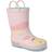 Vincent Unicorn Pink Unisex Zapatos Botas De Goma