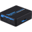 Deltaco 4Toslink-Toslink Adapter
