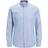 Jack & Jones Button Down Linen Shirt - Blue/Infinity