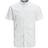 Jack & Jones Button Down Collar Short Sleeved Shirt - White