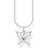 Thomas Sabo Butterfly Necklace - Silver/White