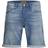 Jack & Jones Rick Icon GE 003 Indigo Knit Denim Shorts - Blue/Blue Denim