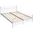 tectake Bed Frame with Slatted Base 76cm 140x200cm