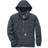 Carhartt Midweight Sleeve Logo Sudadera con Capucha Gris Oscuro K288-026