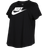 NIKE Sportswear Essential Plus Size T-shirt Women's - Black/White