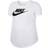 NIKE Sportswear Essential Plus Size T-shirt Women's - White/Black