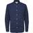 Selected Organic Cotton Oxford Shirt - Blue/Moonlit Ocean