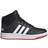 Adidas Hoops 2.0 Mid Shoes - Core Black/Cloud White/Vivid Red, Unisex