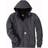 Carhartt Felpa Wind Fighter Zip Full-Zip Uomo - Carbone