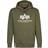 Alpha Industries Basic Hoodie - Green/White