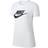 Nike Sportswear Essential Icon Futur Tee - White/Black Female