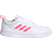 Adidas Kid's Tensaur - Cloud White/Real Pink/Cloud White