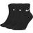 NIKE Everyday Lightweight Training Ankle Socks 3-pack - Black/White