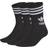 adidas Originals Mid-Cut Crew Socks 3-pack - Black/White