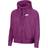 Nike Air Full Zip Fleece Hoodie - Purple