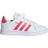 adidas Kid's Grand Court - Cloud White/Core Pink/Cloud White