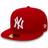 New Era 59Fifty MLB Basic NY Cap - Rosso