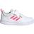 adidas Kid's Tensaur - Cloud White/Real Pink/Cloud White