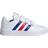 Adidas Kid's VL Court 2.0 - Cloud White/Royal Blue/Vivid Red