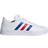 adidas Kid's VL Court 2.0 - Cloud White/Royal Blue/Vivid Red