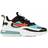 NIKE Air Max 270 React W - Summit White/Bleached Aqua/Black/Chile Red