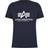 Alpha Industries Basic Logo T-shirt - Navy Blue/White