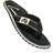 Gumbies Islander Canvas Flip-Flops - Black